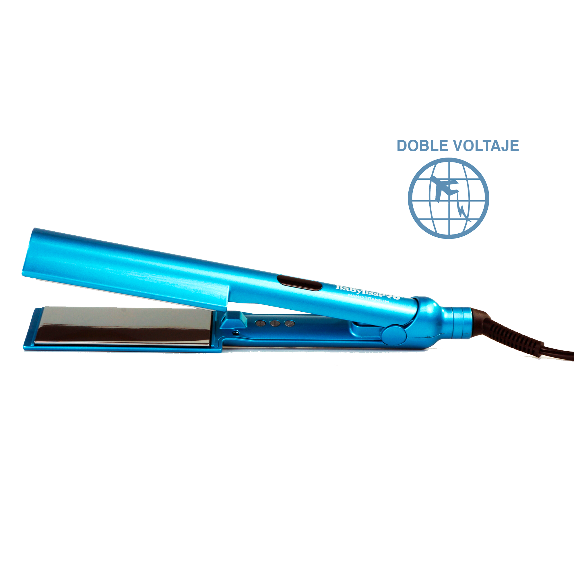 PLANCHA NANO TITANIUM FORMA DE GOTA 1 ½