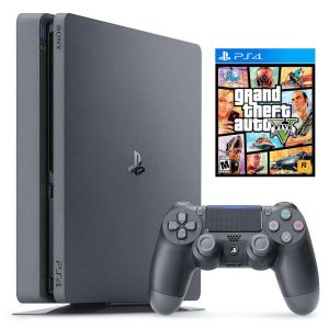 Consola Ps4 Slim 1 Tb Refurbish + Gta V Ps4