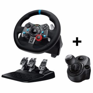 Timón De Carreras G29 + Palanca De Cambios Logitech Gaming