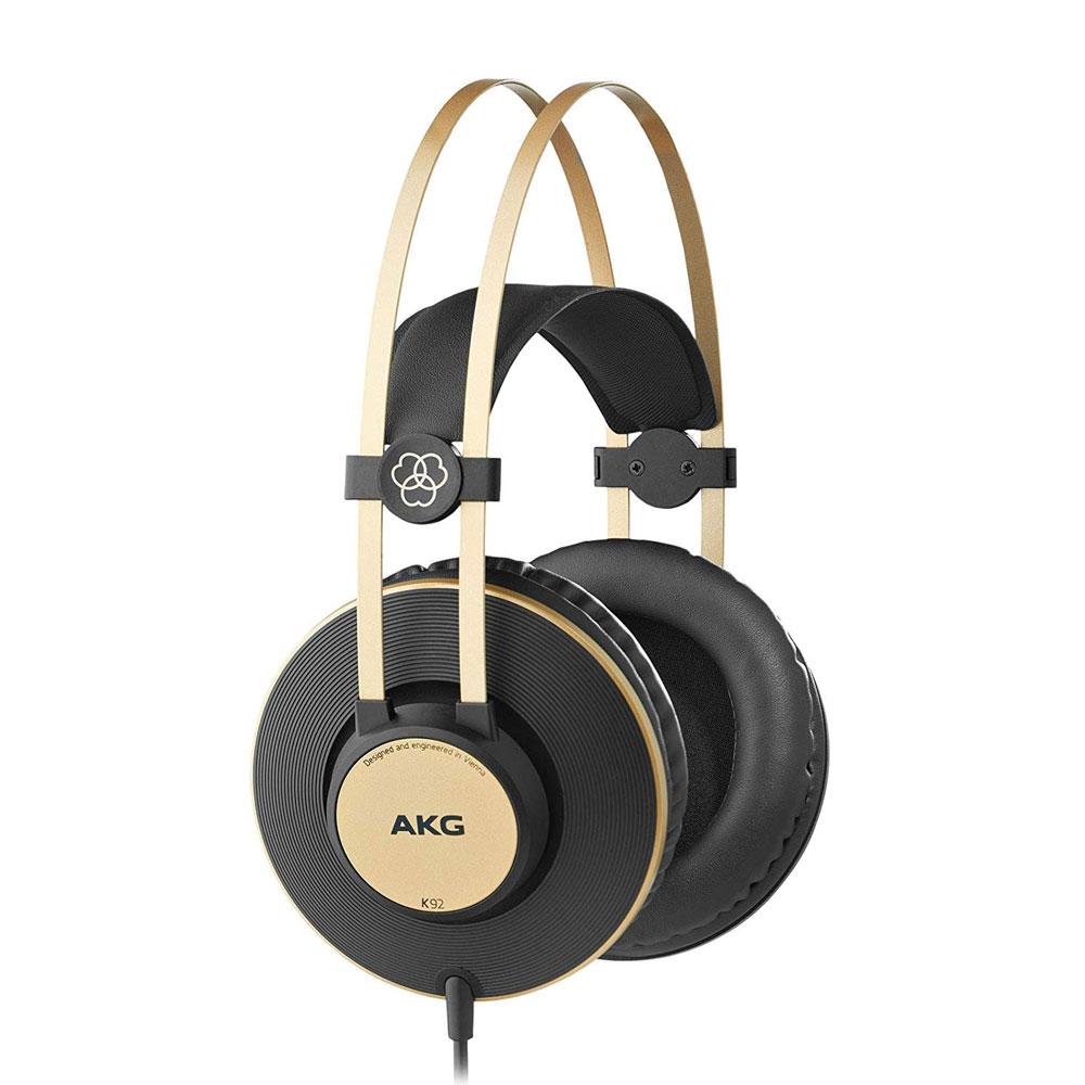 Audífonos Akg K92 Negros Con Dorado