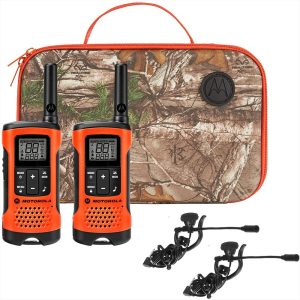 Radios Walkie Talkies Motorola T265 Pack 2 Naranja
