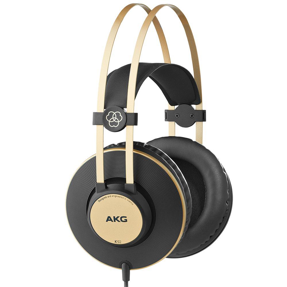 Audífonos Para Estudio Akg K92 Negro/Dorado