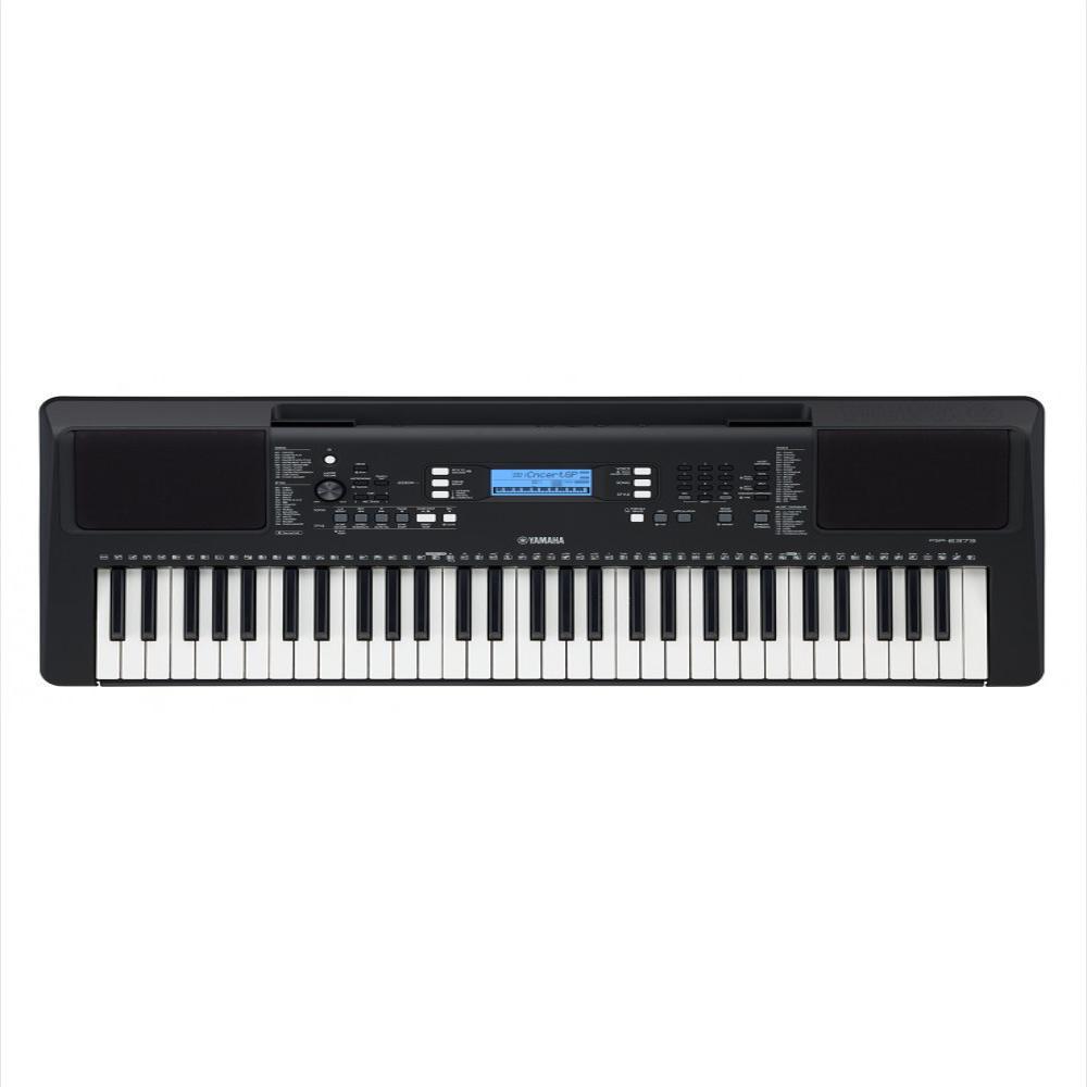 Combo Teclado Electronico Yamaha Psr E373 Con Adaptador + Base Nal+ Estuche