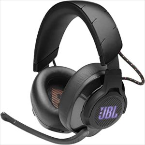 Audífonos Gamer Inalámbricos Jbl Quantum 600 Negro Luz Led