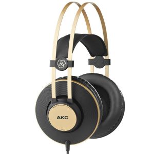 Audífonos Para Estudio Akg K92 Negro Dorado Auriculares