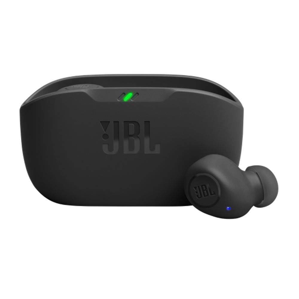 Audífonos Jbl Wave Buds Inalámbricos In Ear 32H Negro
