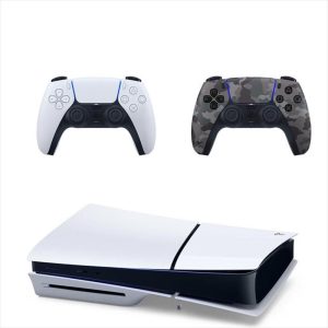 Consola Playstation 5 1 TB Slim PS5+ 2 Controles ( Blanco y Camuflado)