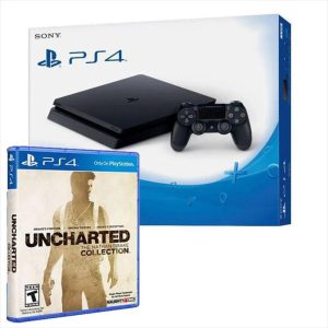 Consola Ps4 Slim 1 TB Refurbish + Juego Uncharted Collection