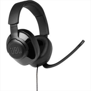 Jbl Quantum 200 Auriculares Gaming Supraaurales Con Cable Y Micrófono Abatible Negro