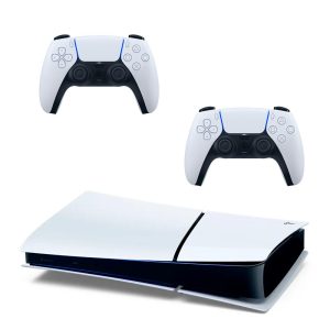 Consola Playstation 5 Ps5 Slim 1 Tb Digital + Dos Controles Blancos