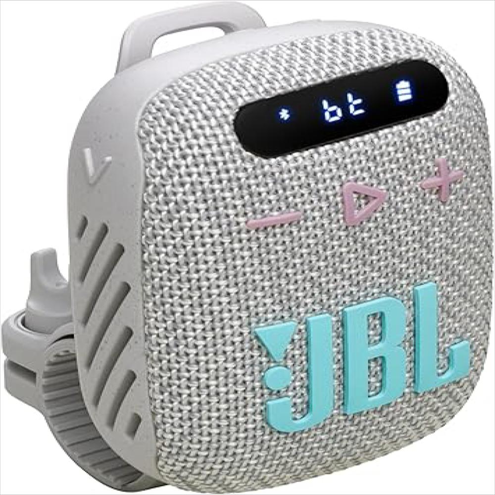 Jbl Wind 3 Fm Altavoz Bluetooth Para Manillar Gris