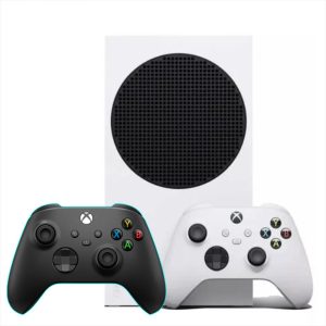 Consola Xbox Series S 512 Gb Blanca Refurbish Con 2 Controles Blanco Y Negro