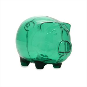 Combo X 12 Unidades Alcancía Cerdo Gordo Color Verde