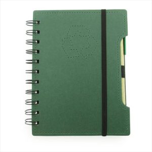 Combo X 12 Unidades Agenda Ecológica Num 18 Color Verde