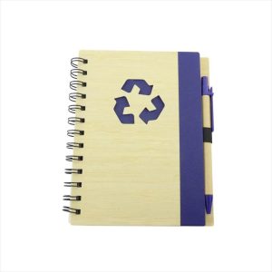 Combo X 12 Unidades Agenda Ecológica Num 69 Color Azul