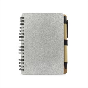 Combo X 12 Unidades Agenda Gliter Color Plata