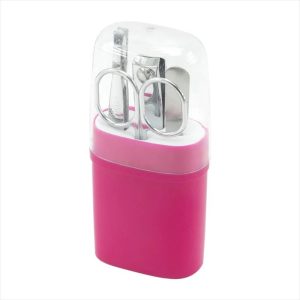 Set Manicure Color Fucsia