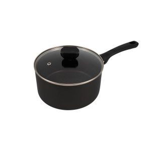 Perol 16 cm IMUSA Aluminio Antiadherente Hard Titanium 2 16 cm Negro