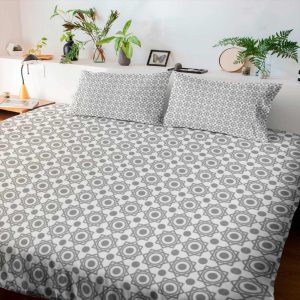 Juego Sabana Beldess Algodón 144 Hilos Cama Sencilla (Estampada)