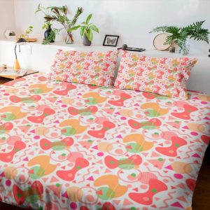 Juego Sabana Beldess Algodón 144 Hilos Cama King (Estampada)