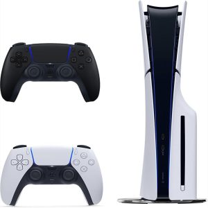 Consola Playstation 5 Slim De Disco Refurbish Con Control Blanco Y Control Negro