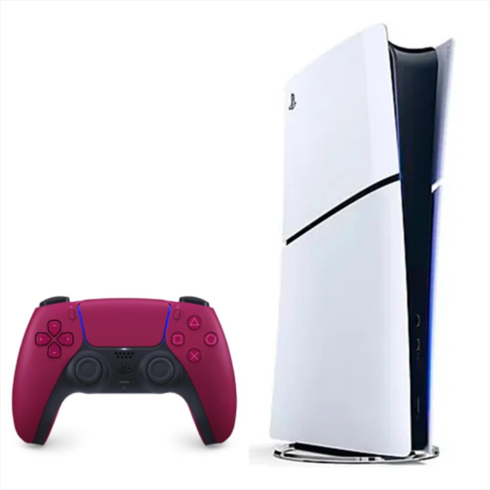 Consola Playstation 5 Slim Digital Refurbish Con Control Rojo