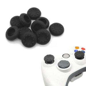X4 Unidades Goma Control Joystick Ps3 Ps4 Xbox Negro